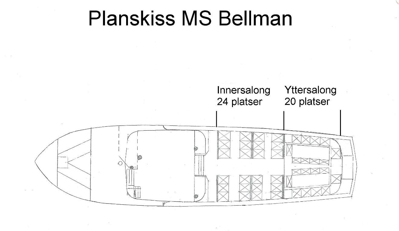 stockholm watertaxi Bellman - 73 gäster
