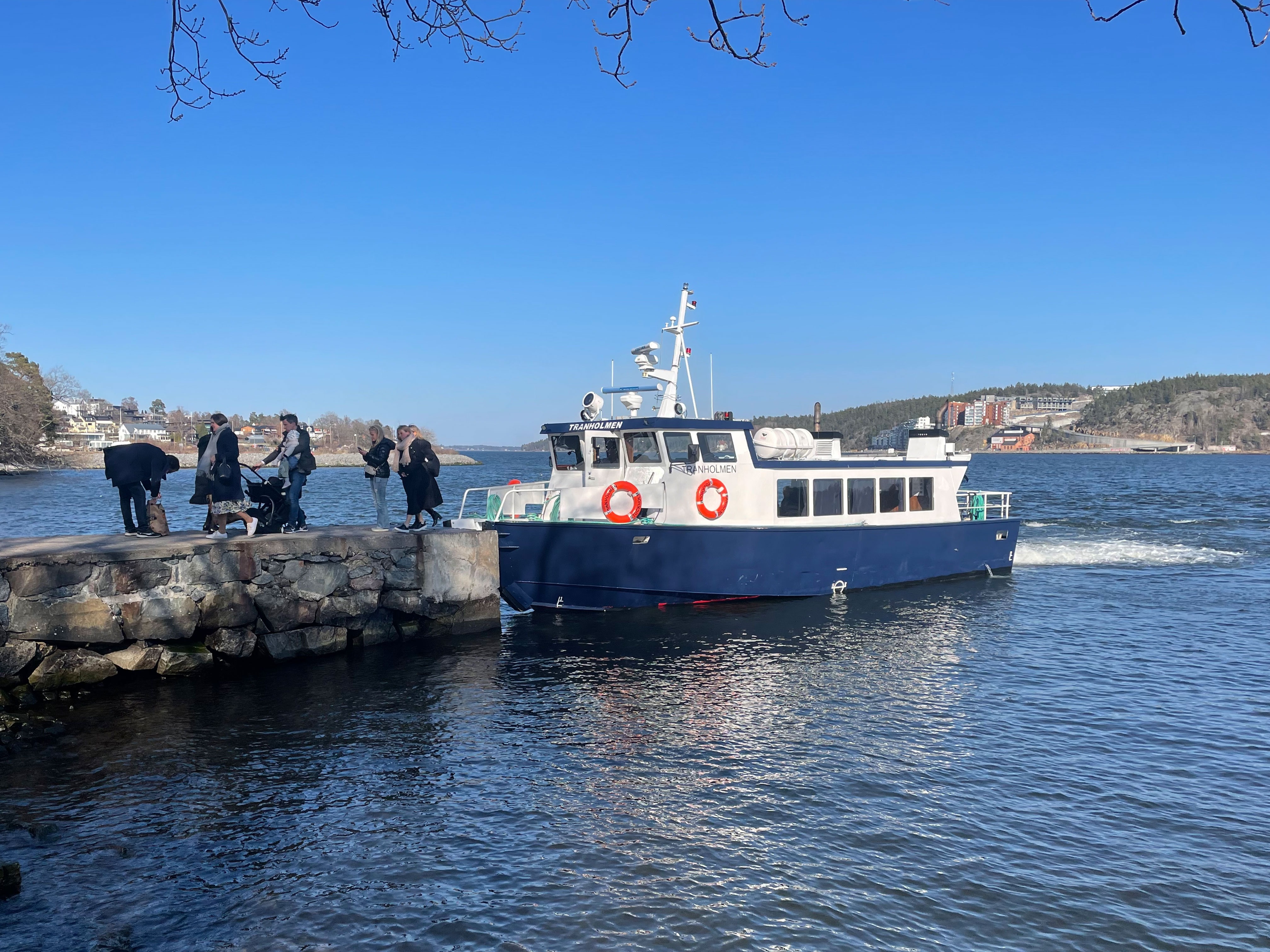 stockholm watertaxi Tranholmen- 48/61 gäster
