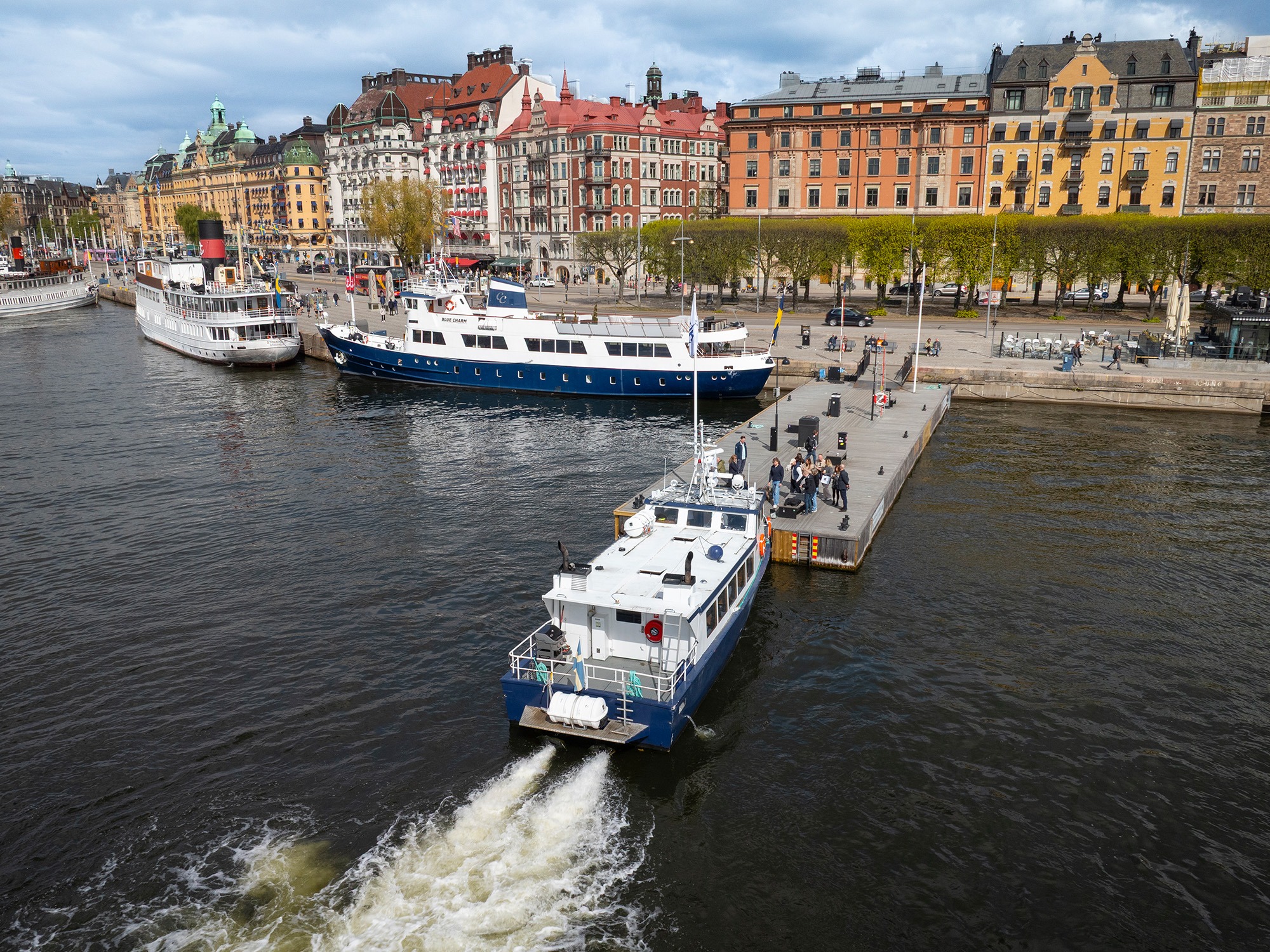 stockholm watertaxi Tranholmen- 48/61 gäster
